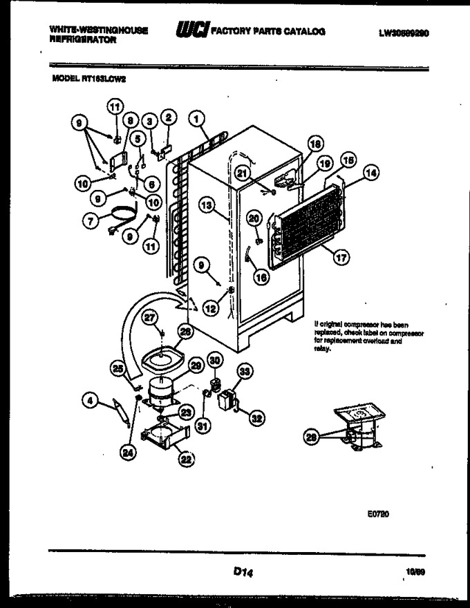 Diagram for RT163LCW2