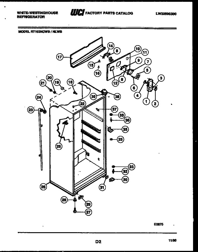 Diagram for RT163NLWB