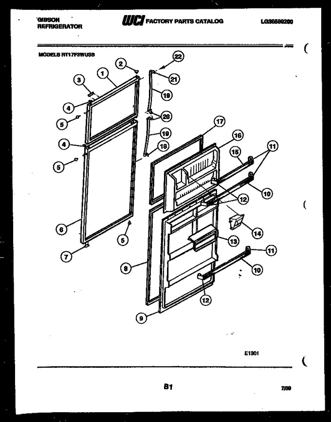 Diagram for RT17F3WU3B