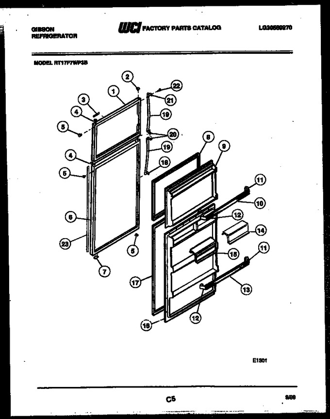 Diagram for RT17F7WP3B