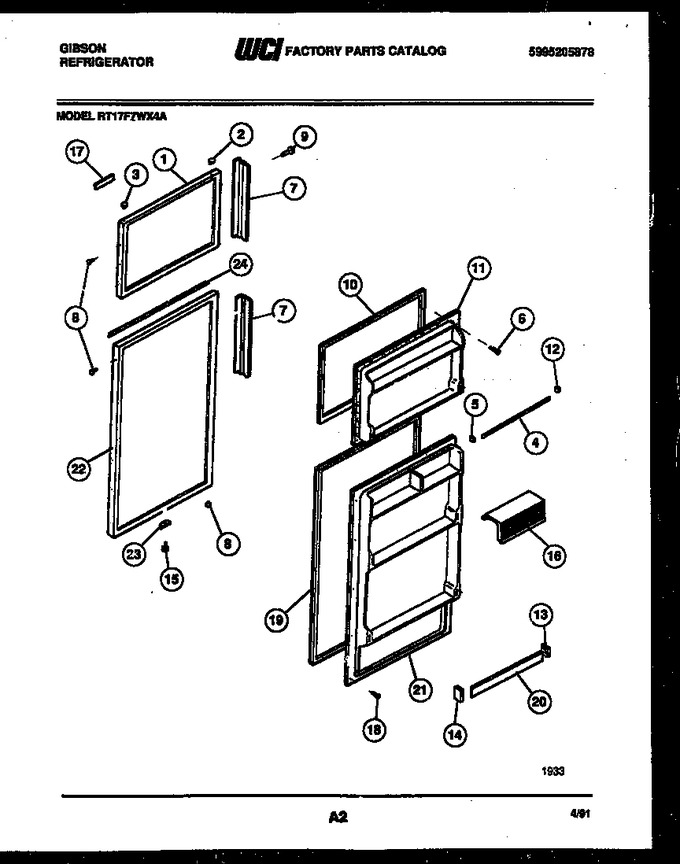 Diagram for RT17F7WX4A