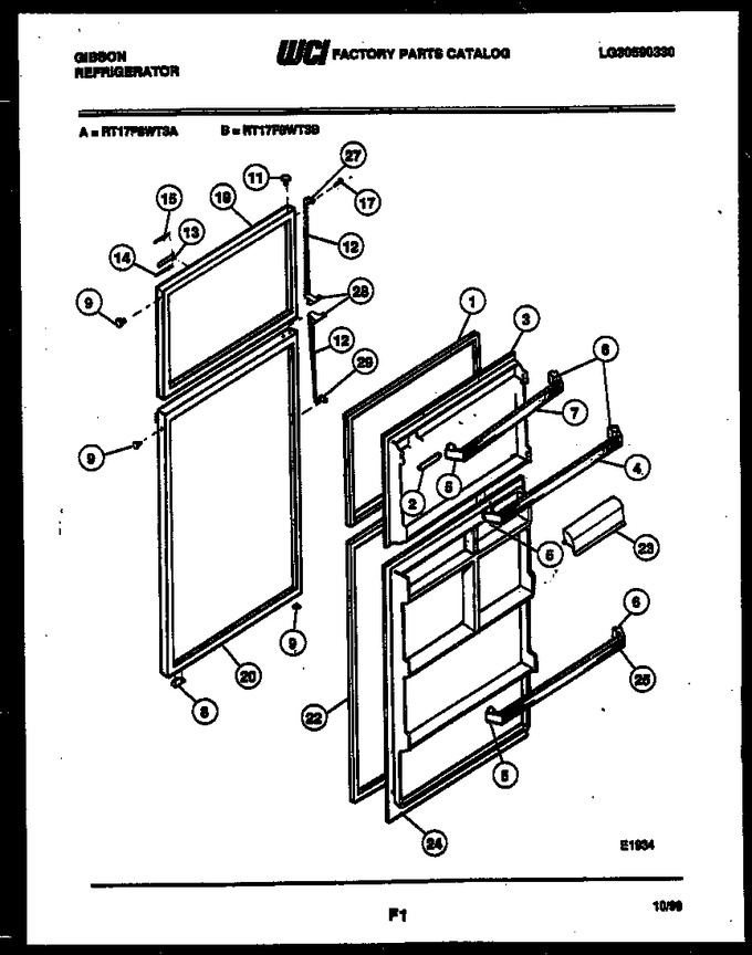 Diagram for RT17F8WT3A