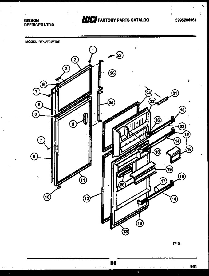 Diagram for RT17F9WT3E