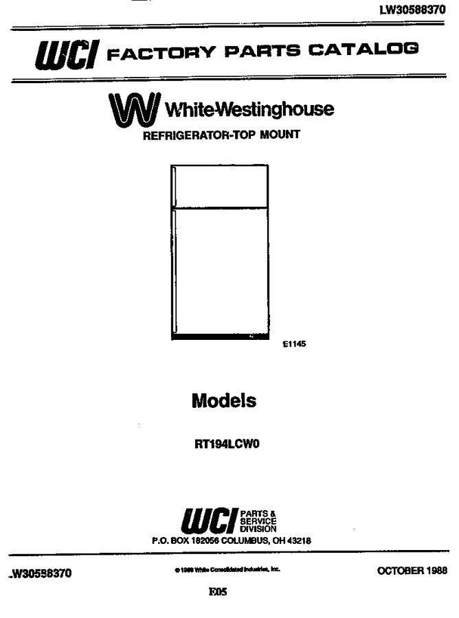 Diagram for RT194LCDO