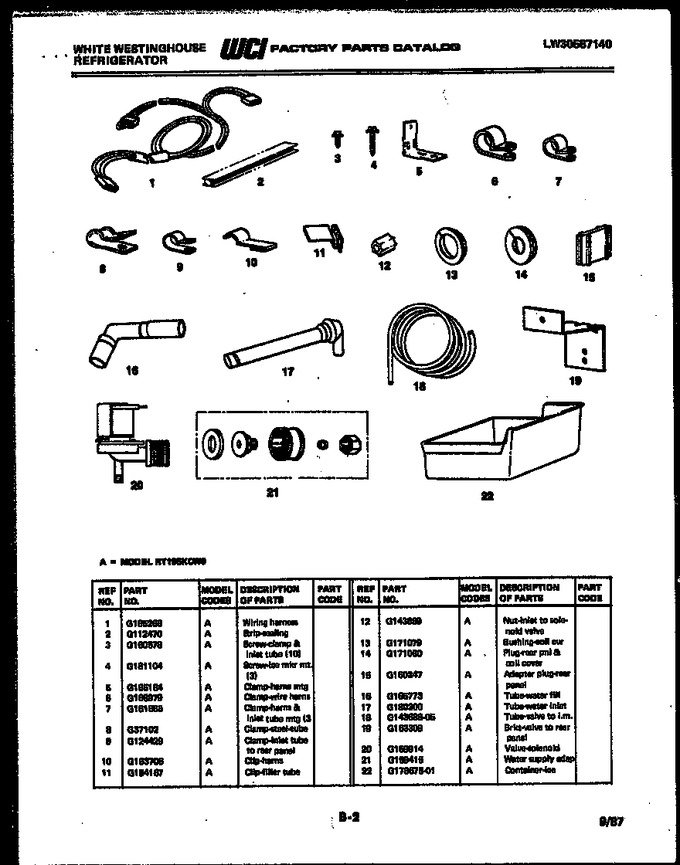 Diagram for RT195KCW0