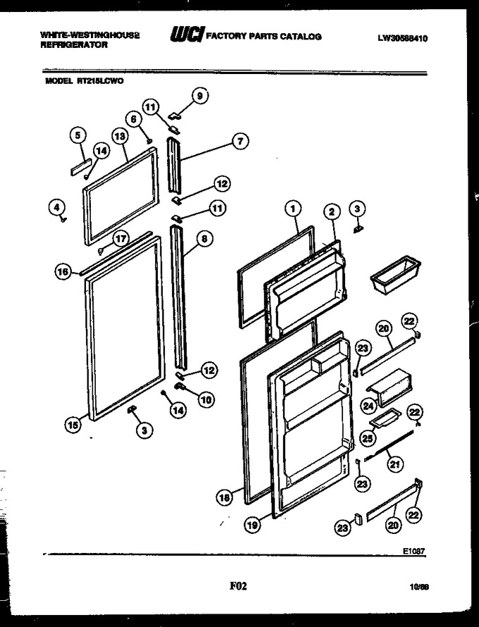 Diagram for RT215LCD0