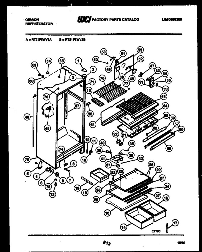 Diagram for RT21F6WV3A