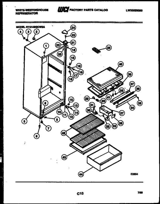 Diagram for RTG140GCF2A