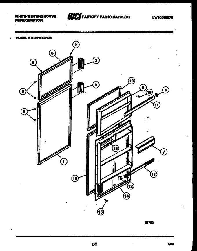 Diagram for RTG15VGCV2A