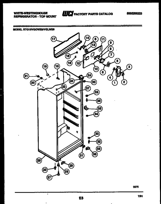 Diagram for RTG15VGCH2B