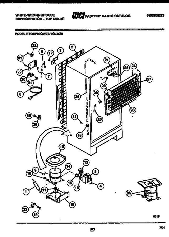 Diagram for RTG15VGCF2B