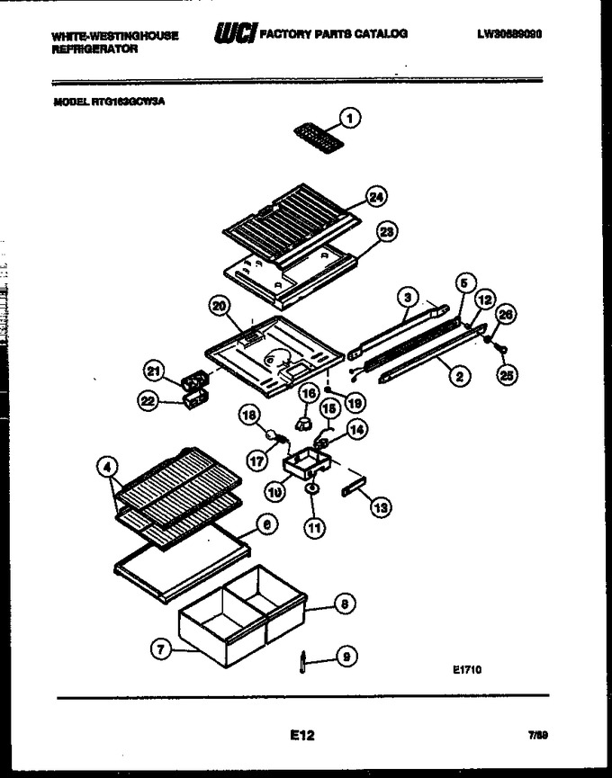 Diagram for RTG163GCV3A