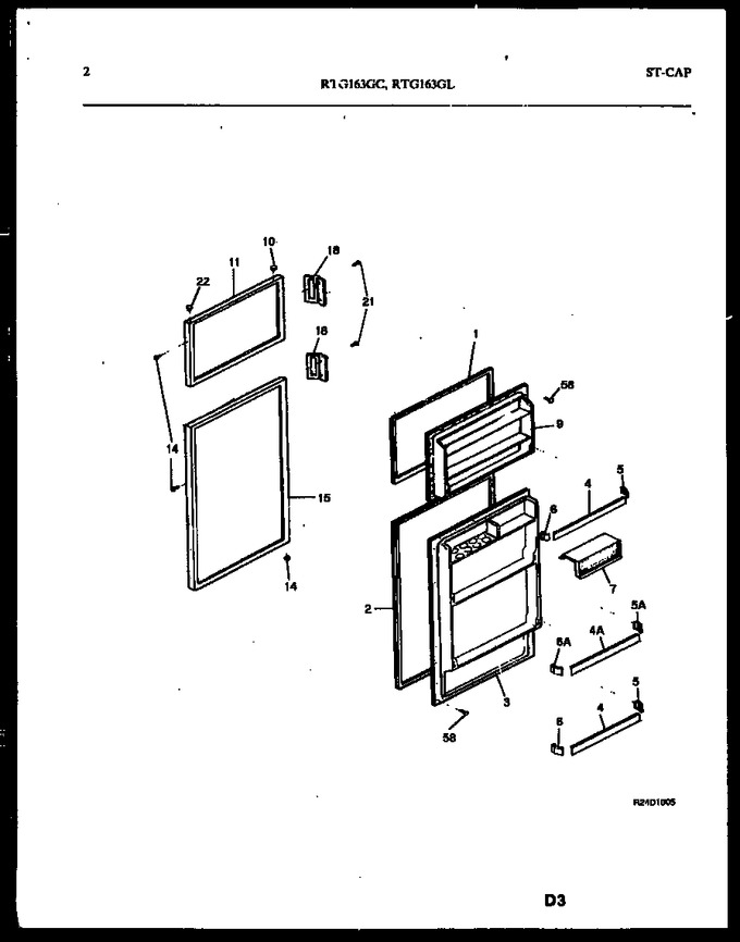 Diagram for RTG163GCH3B