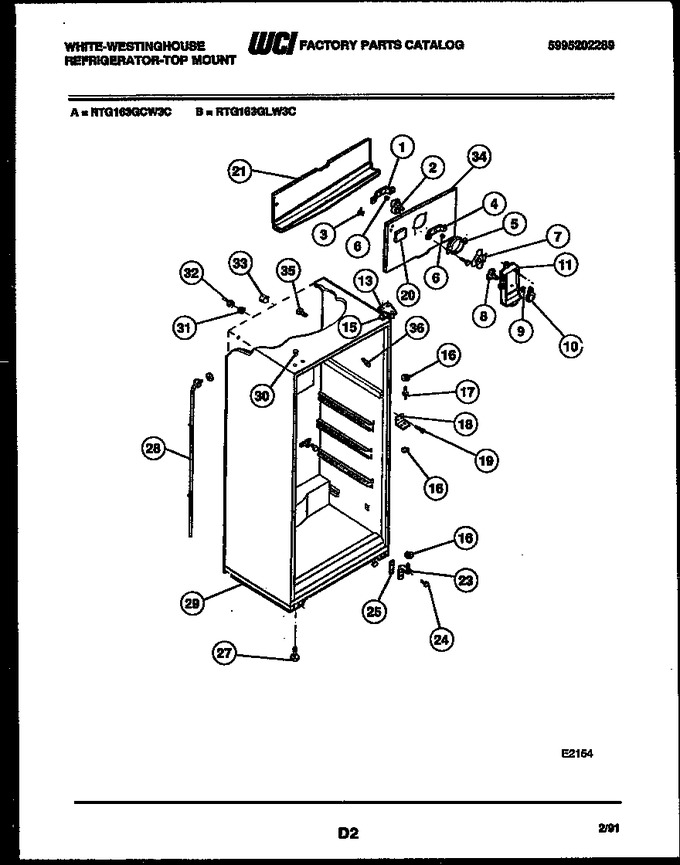 Diagram for RTG163GCV3C