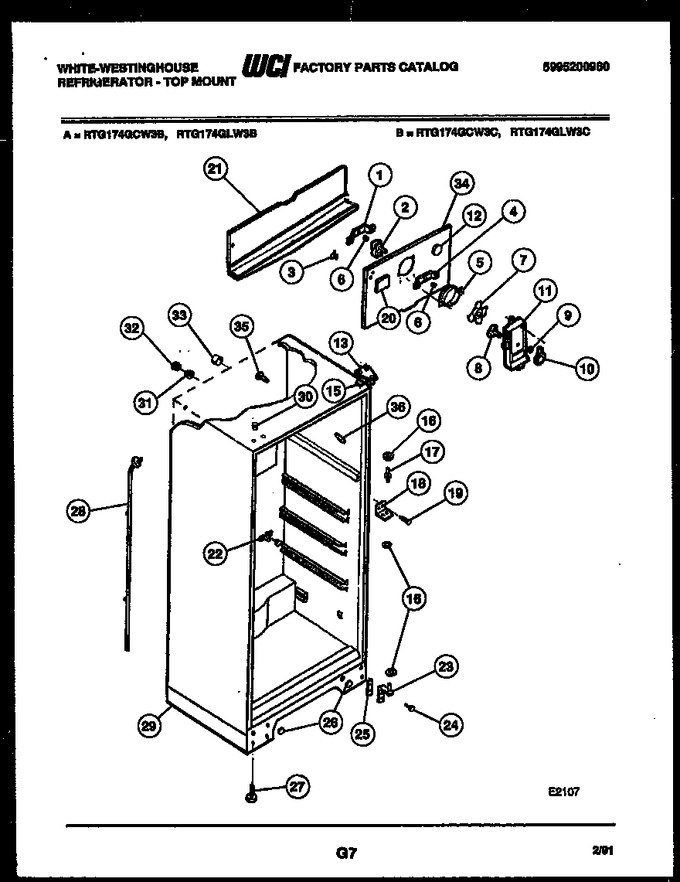 Diagram for RTG174GCW3C