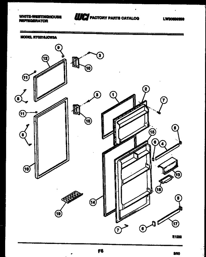 Diagram for RTG216JCW3A