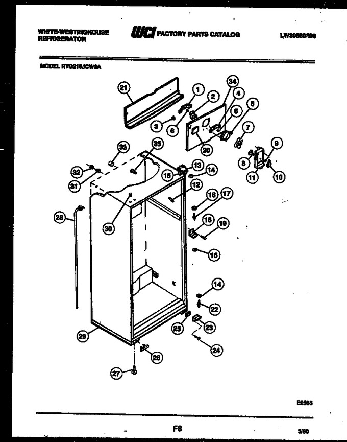 Diagram for RTG216JCF3A