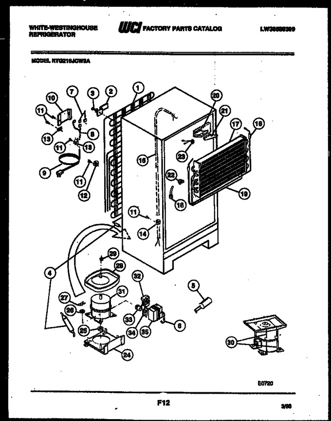 Diagram for RTG216JCW3A