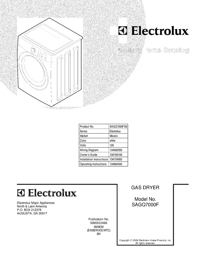 Diagram for SAGQ7000FS0