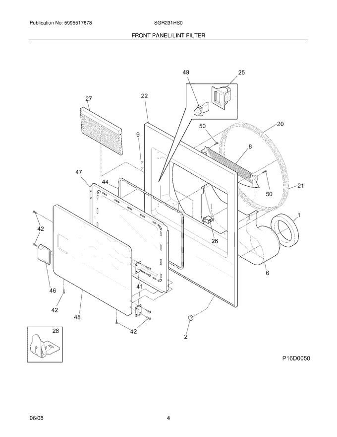 Diagram for SGR231HS0