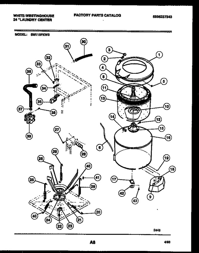 Diagram for SM115PXW3