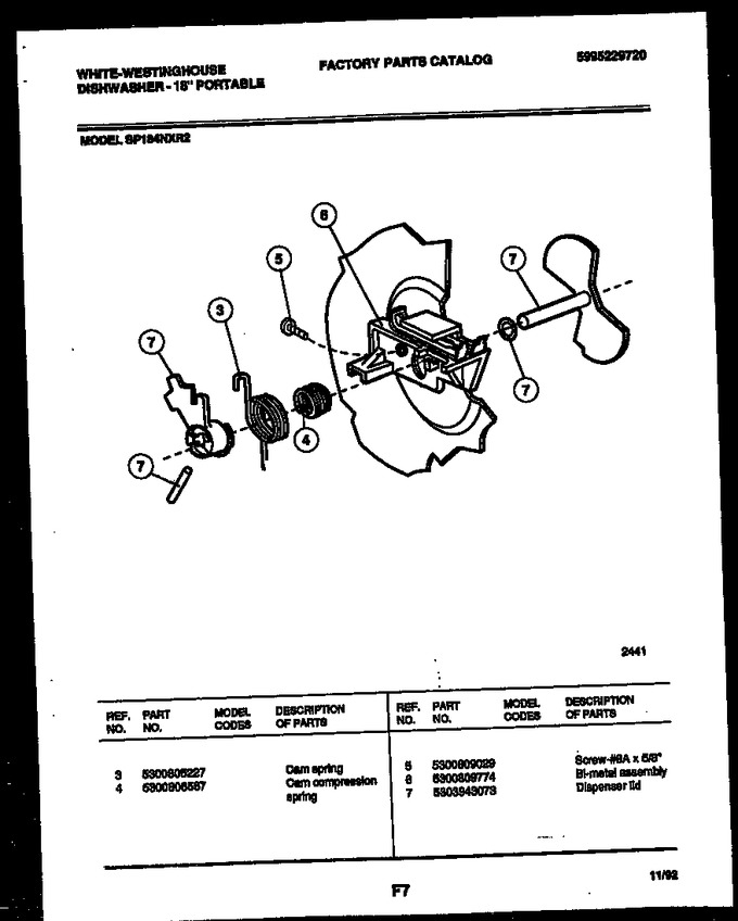 Diagram for SP184NXR2