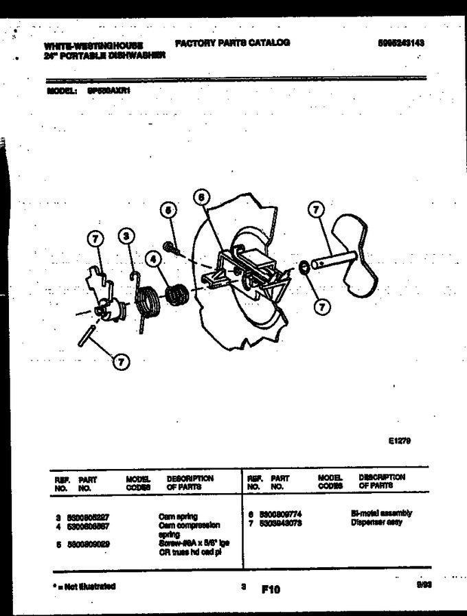 Diagram for SP550AXR1