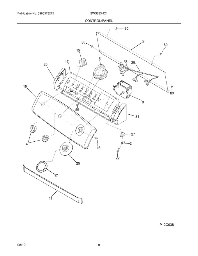 Diagram for SWS833HQ1