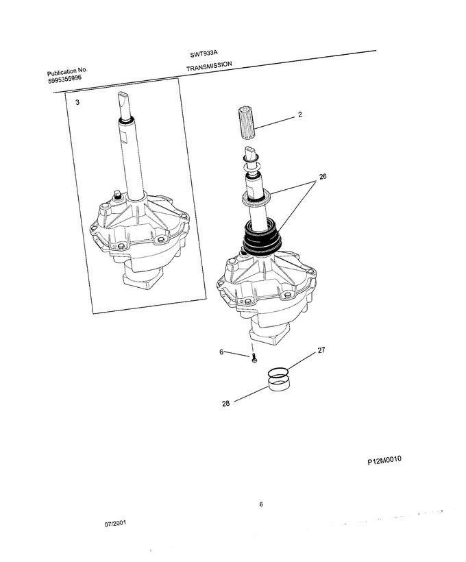 Diagram for SWT933AS0