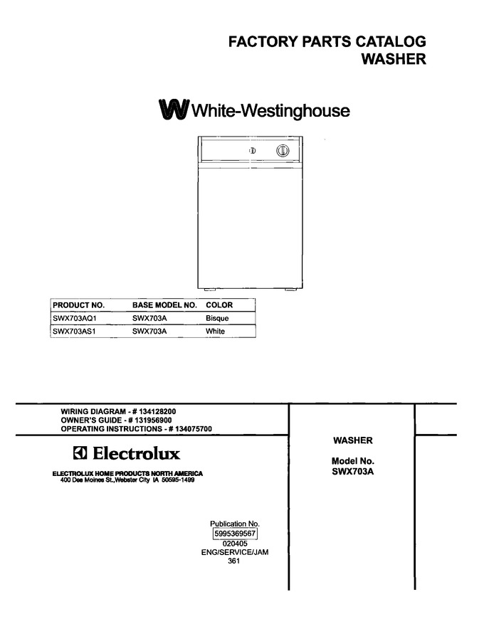 Diagram for SWX703AQ1