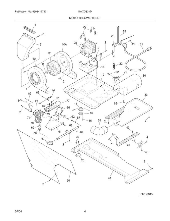 Diagram for SWXG831DQ0