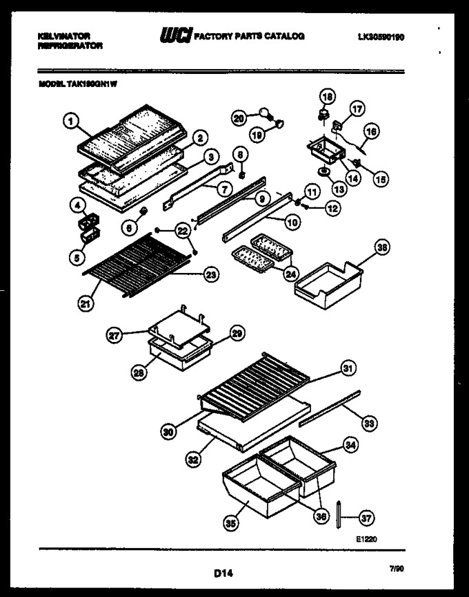 Diagram for TAK190GN1D