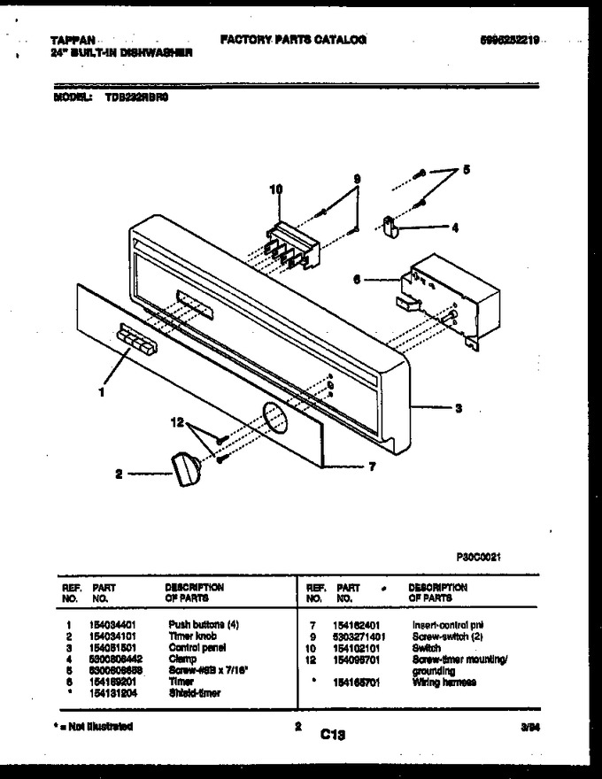 Diagram for TDB232RBR0