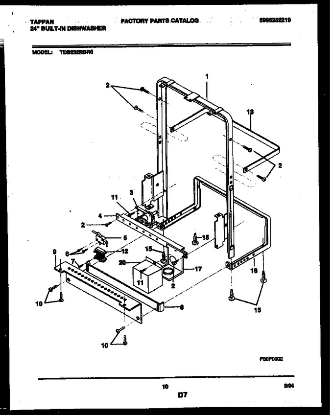 Diagram for TDB232RBR0