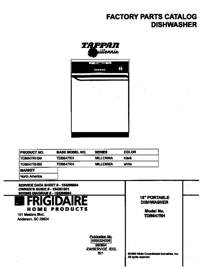 Diagram for TDB647RHS0