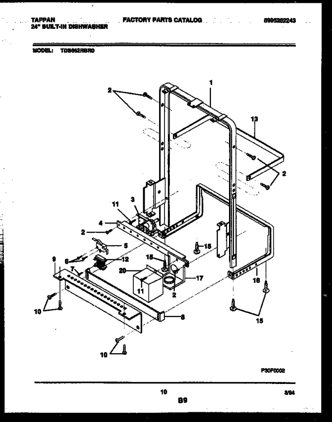 Diagram for TDB662RBR0