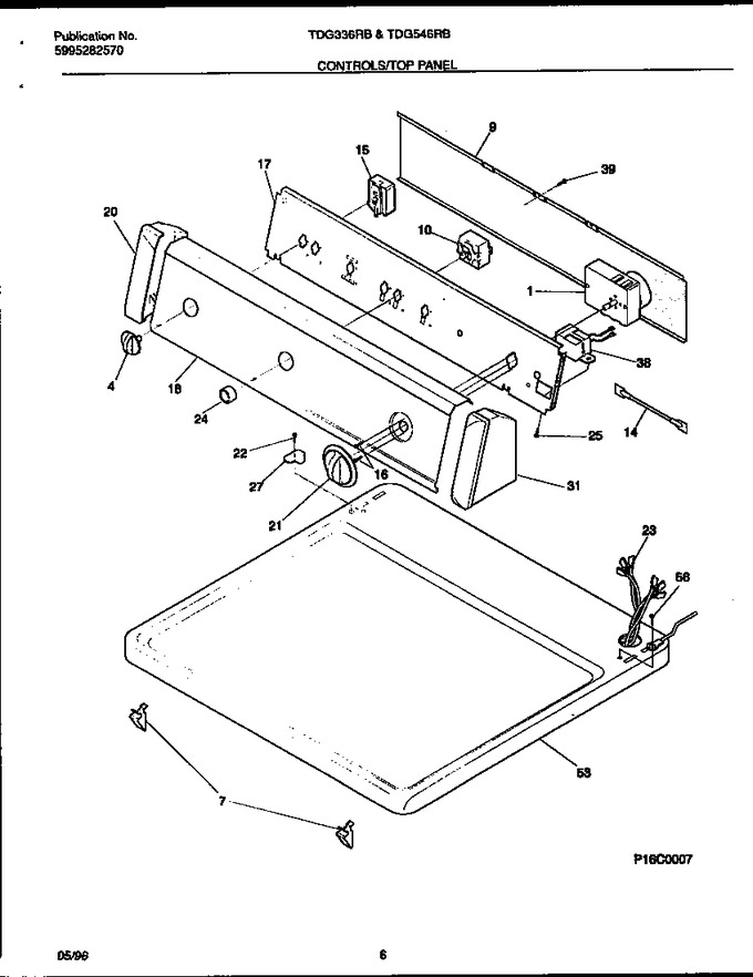 Diagram for TDG336RBW2