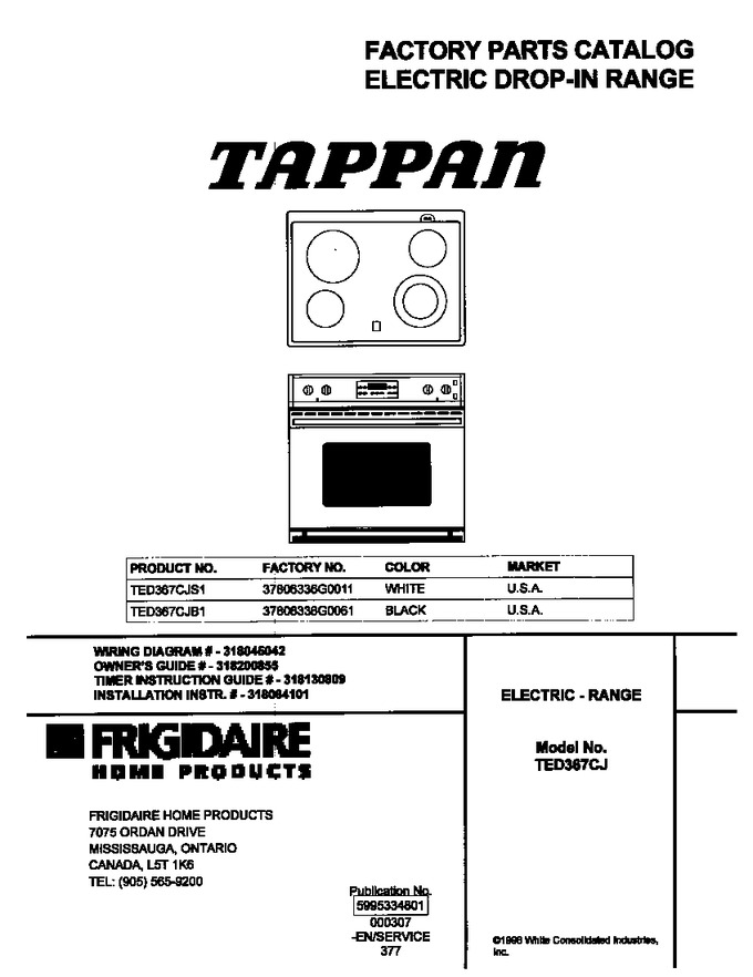 Diagram for TED367CJB1