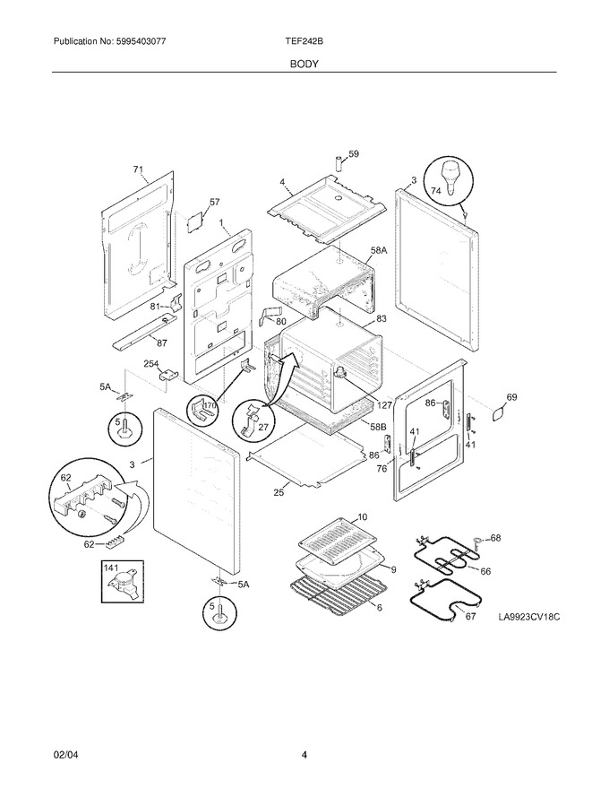 Diagram for TEF242BW2