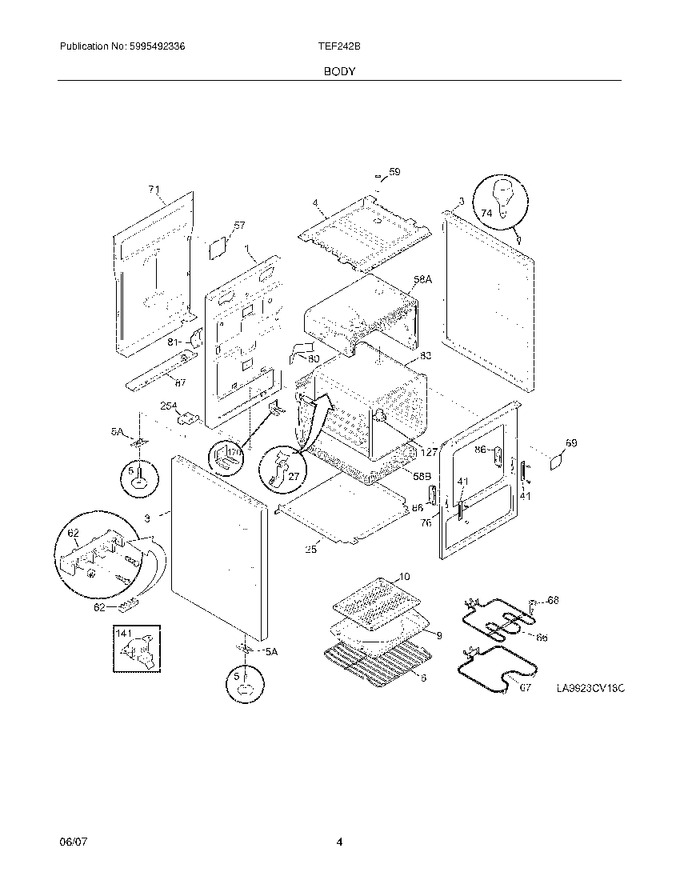 Diagram for TEF242BW5