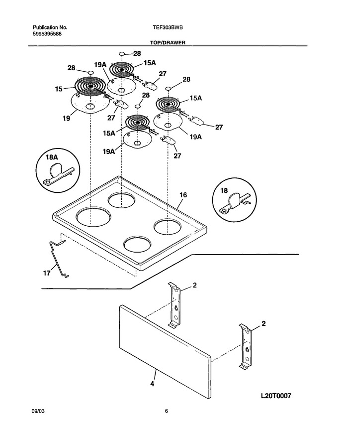 Diagram for TEF303BWB