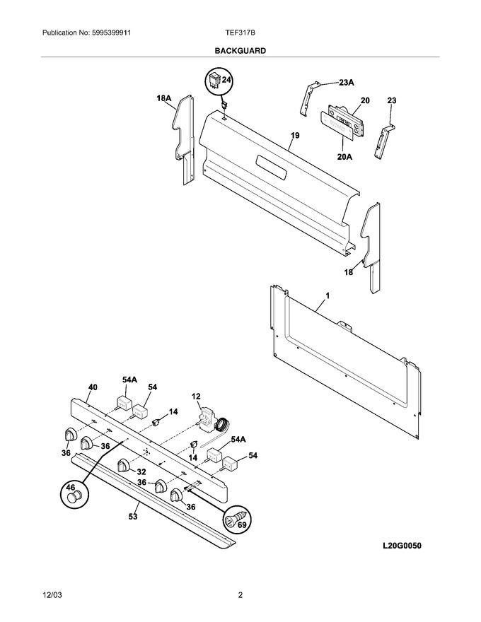 Diagram for TEF317BWB