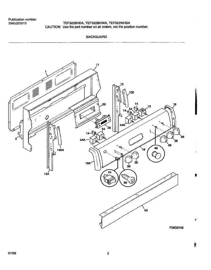 Diagram for TEF322BHWA