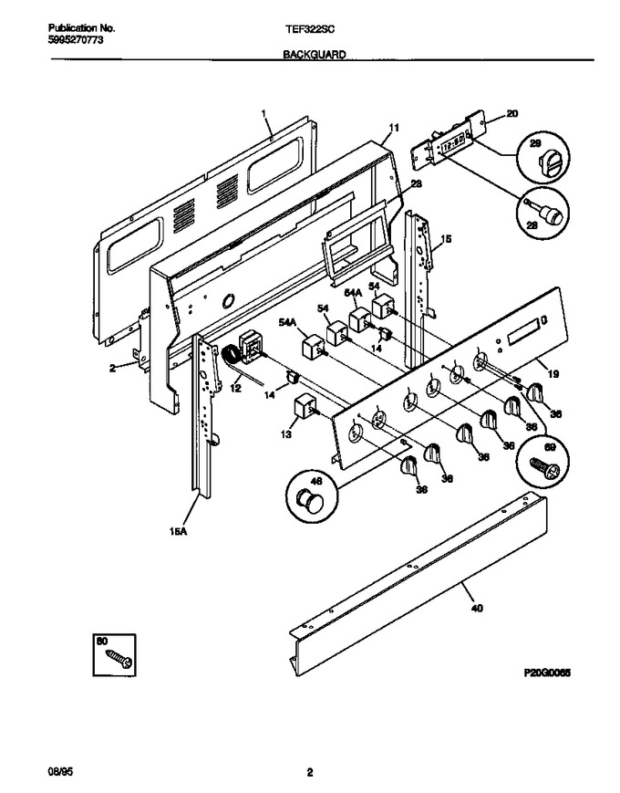 Diagram for TEF322SCWA