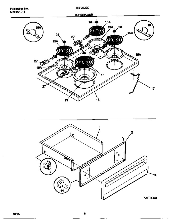 Diagram for TEF350SCDA