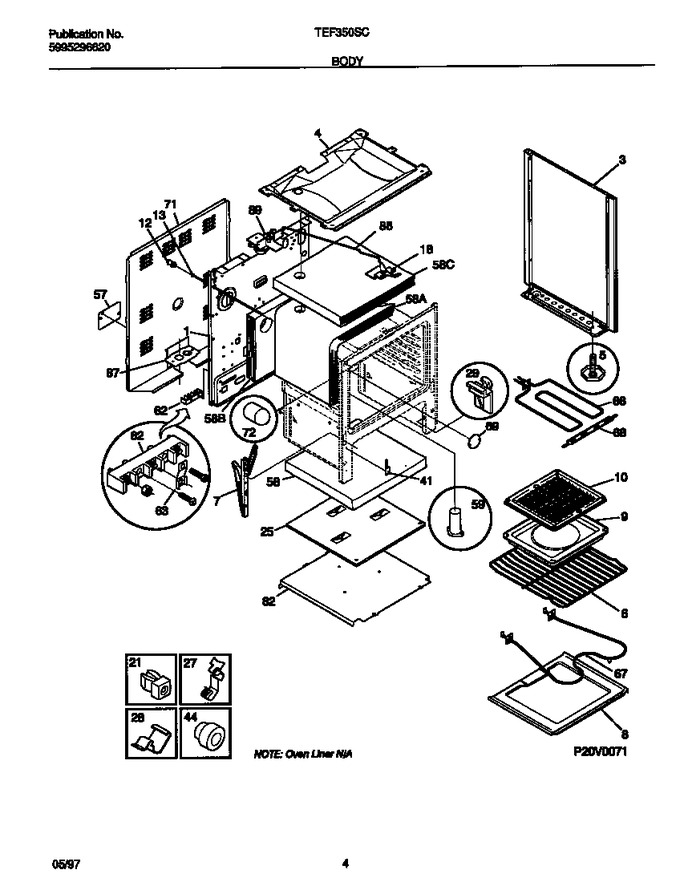 Diagram for TEF350SCWE