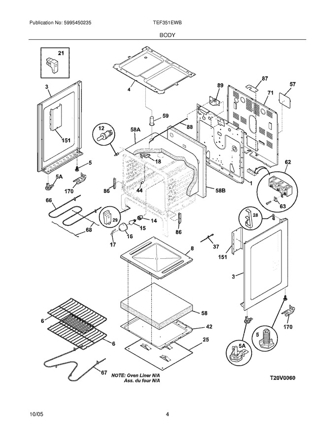 Diagram for TEF351EWB