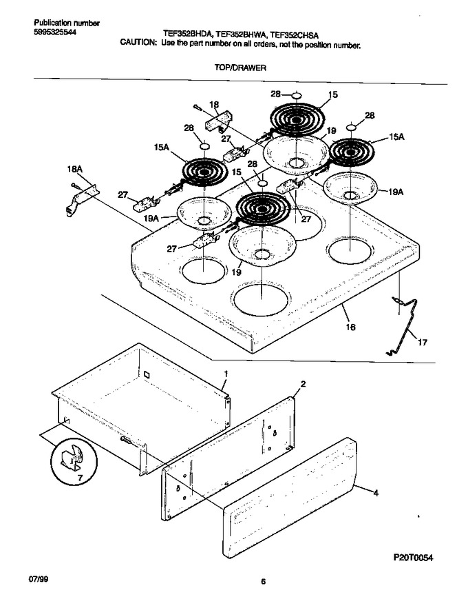 Diagram for TEF352CHSA