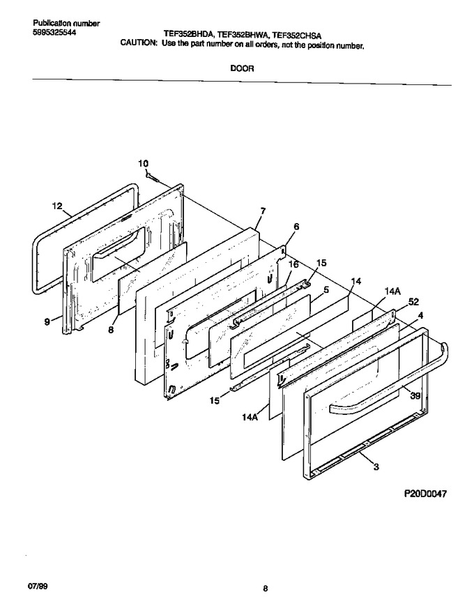 Diagram for TEF352BHWA