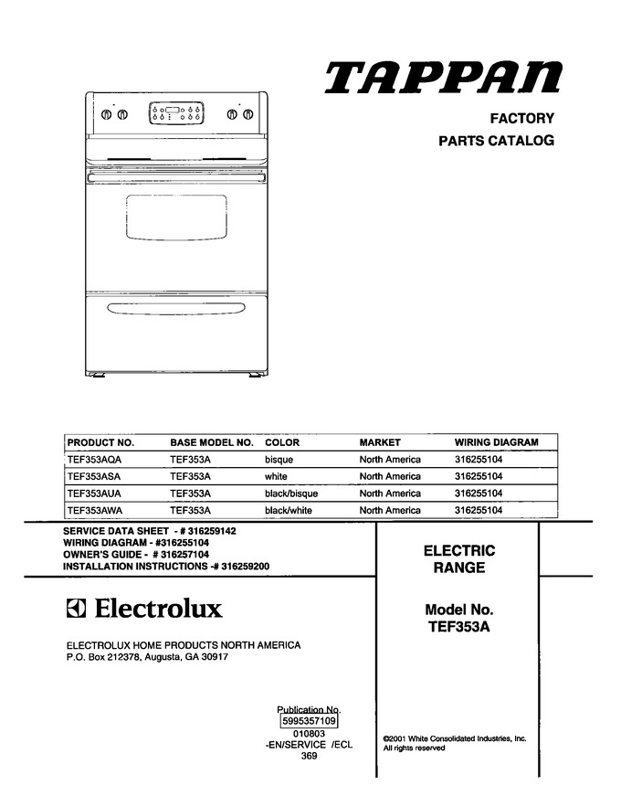 Diagram for TEF353AWA